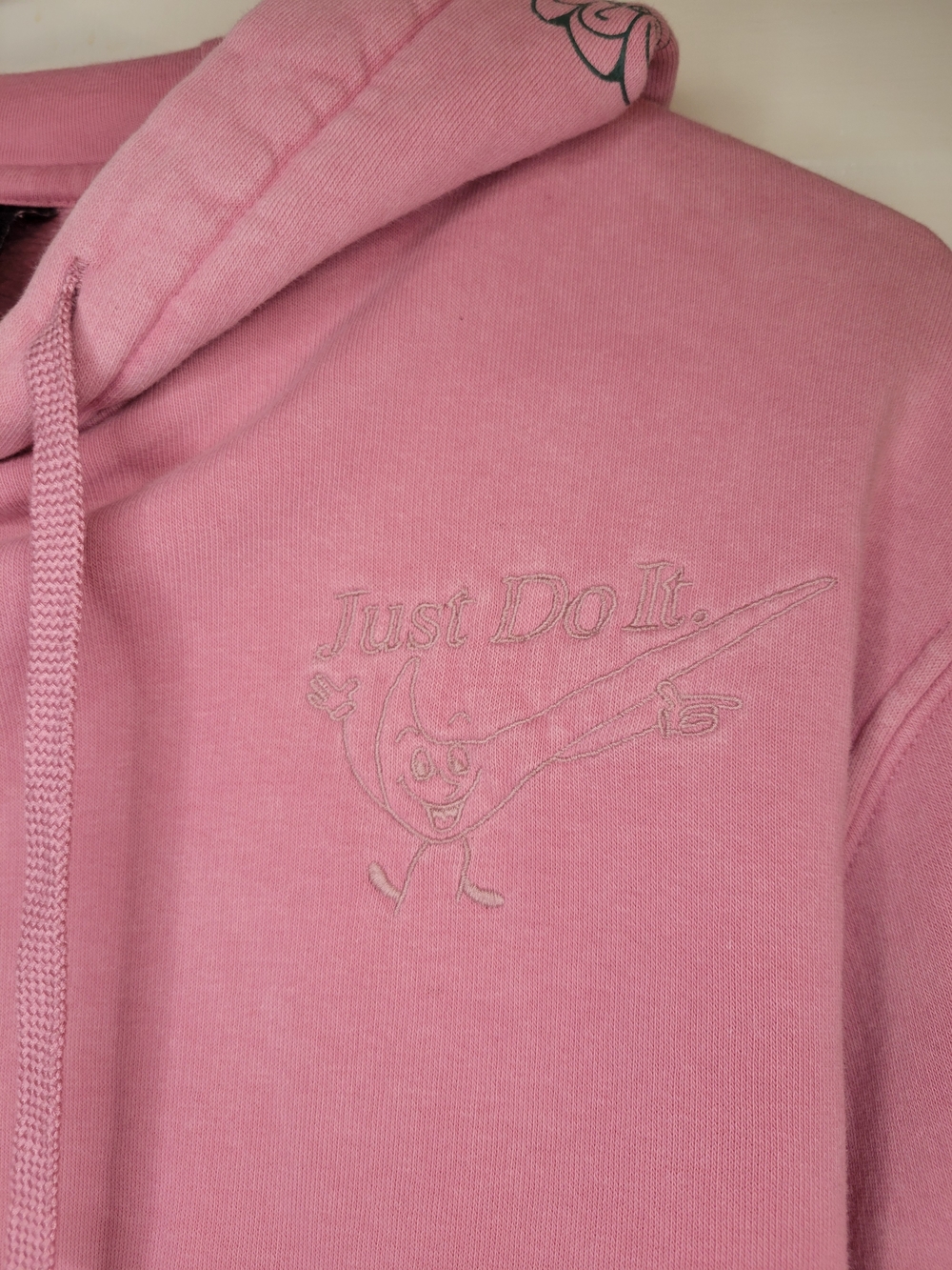 Nike Pink 'Just Do It' Graphic Hoodie - Picture 3 of 8